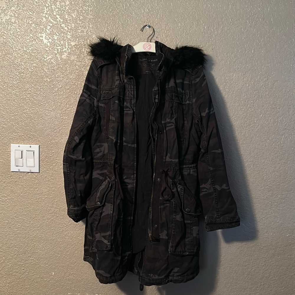American Eagle Camo Jacket Small - image 1